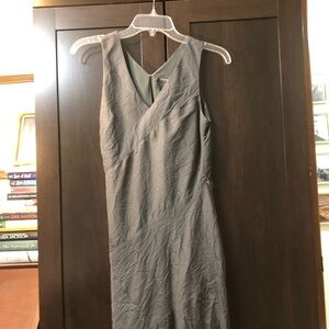 Elegant Banana Republic Gray Sleeveless Long Dress
